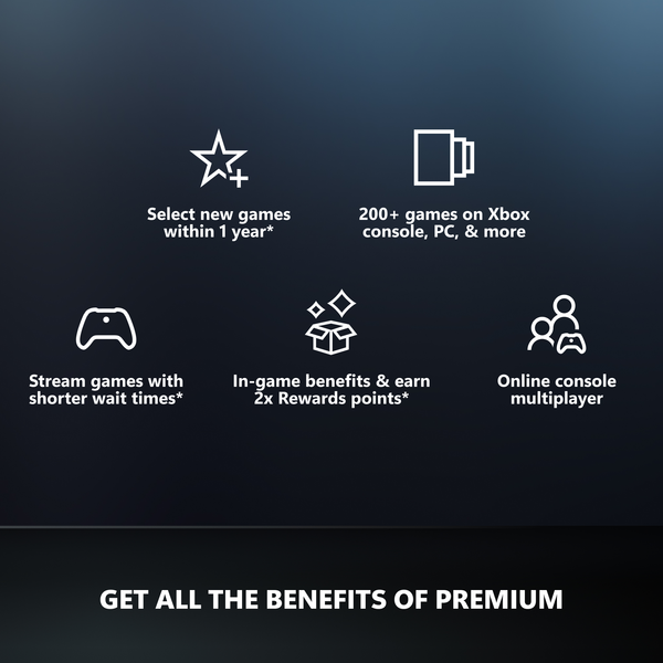 Xbox Game Pass Premium  3 Month Membership