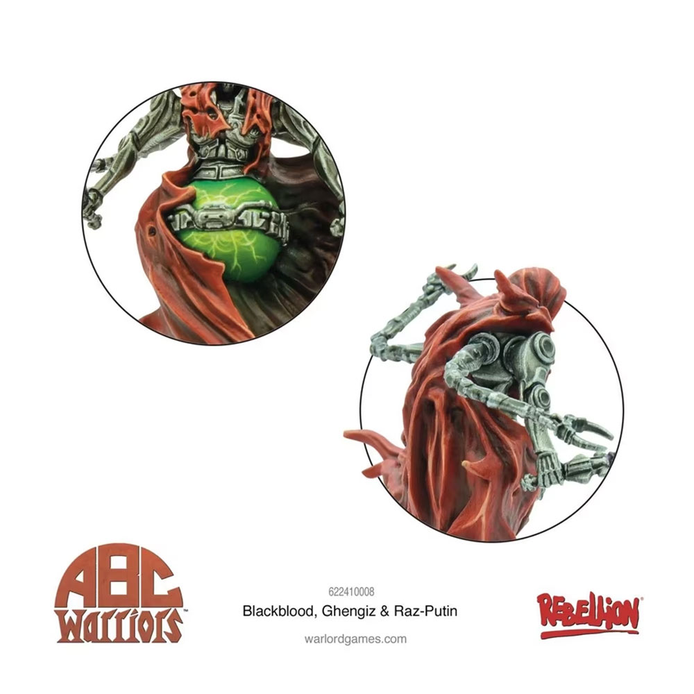 ABC Warriors: Blackblood, Ghengiz & Raz-Putin 