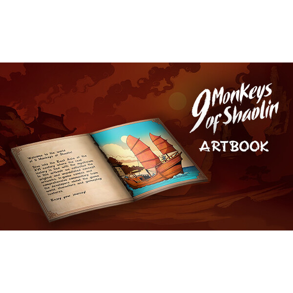 9 Monkeys of Shaolin - Digital Artbook