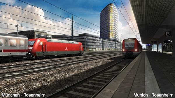 Train Simulator: Munich - Rosenheim Route Add-On