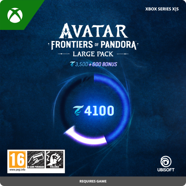 Avatar: Frontiers of Pandora Large Pack  4,100  Xbox Series X | S  Download