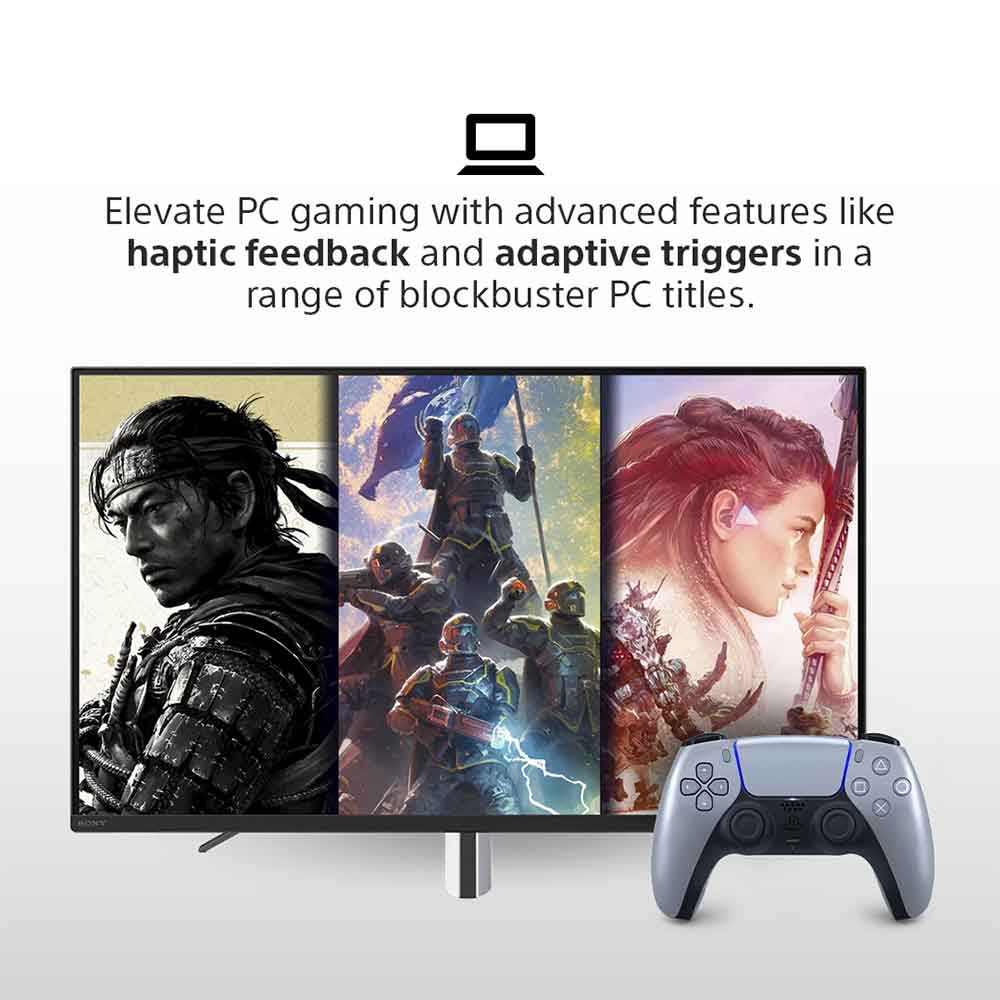 DualSense Wireless Controller - Sterling Silver - PS5