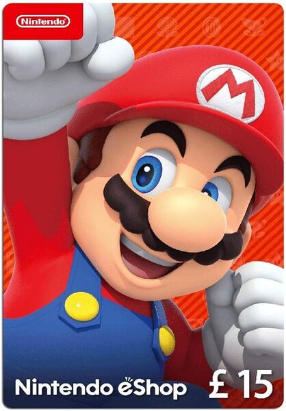 Nintendo eShop Card 15 GBP UK only