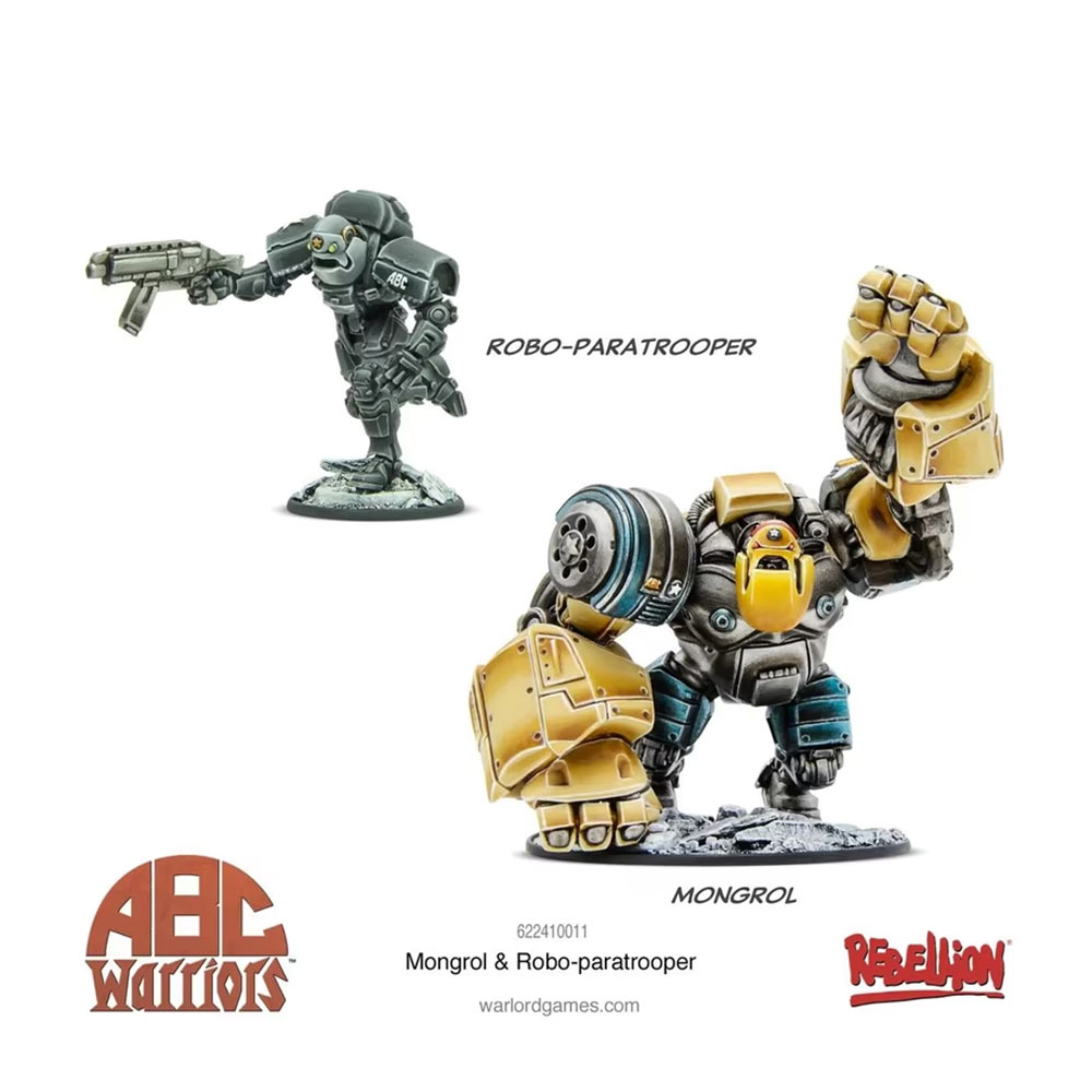 ABC Warriors: Mongrol & Robo-Paratrooper