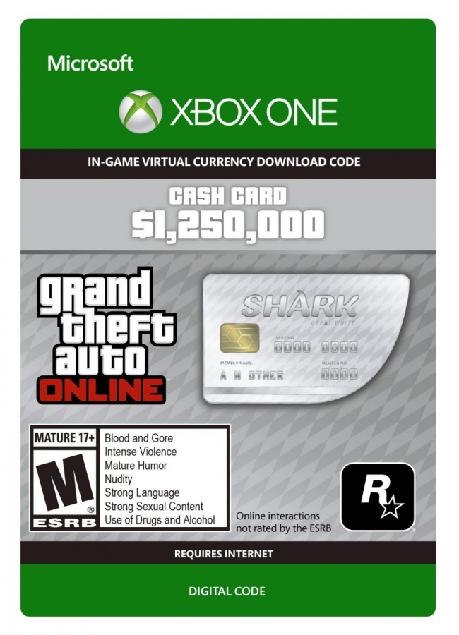Grand Theft Auto V: Great White Shark Cash Card