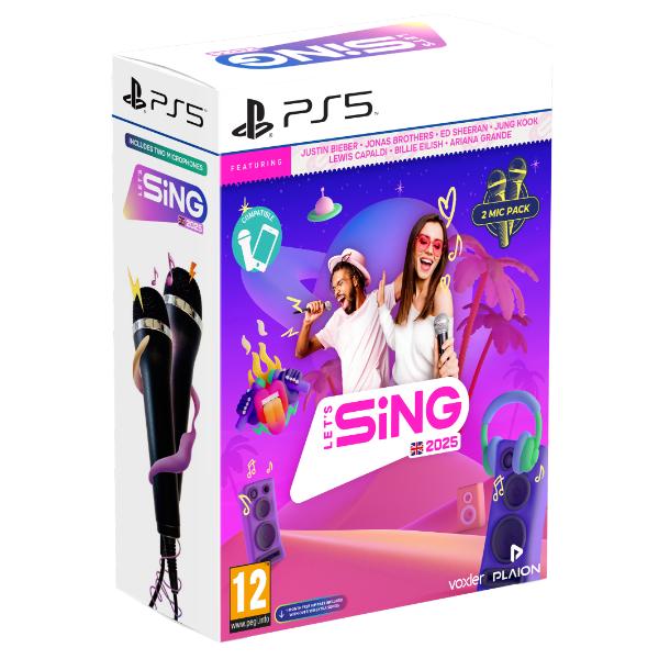 Let's Sing 2025 - 2 Mic Pack - PS5