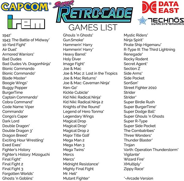 Super Retro-Cade