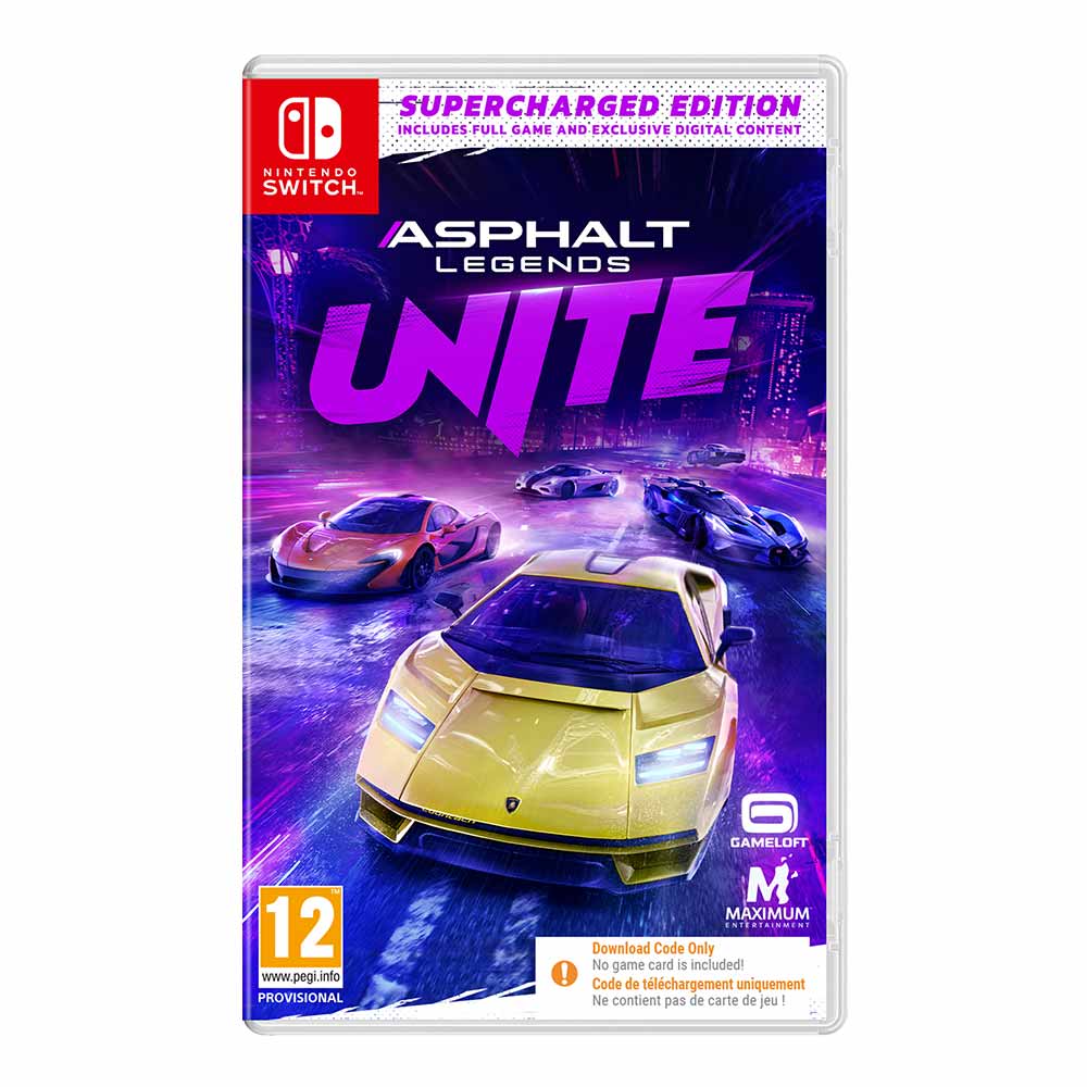 Asphalt Legends UNITE: Supercharged Edition (CIB) - Switch