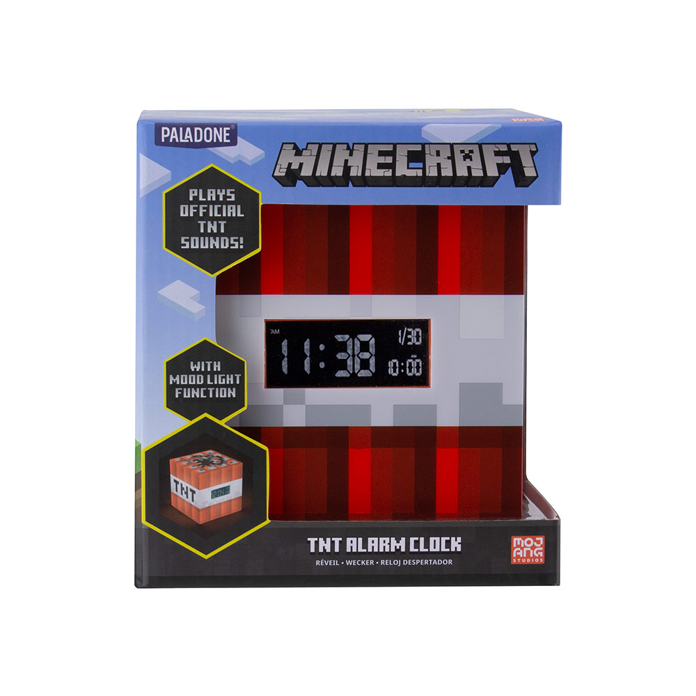 Minecraft TNT Alarm Clock