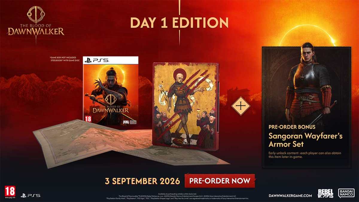 The Blood of Dawnwalker Day 1 Edition - PS5