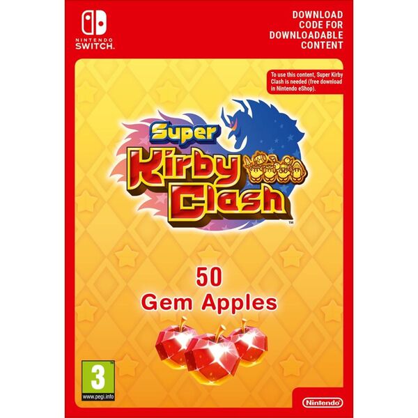Super Kirby Clash 50 Gem Apples ( Uk - EU)