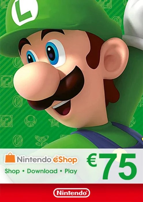 Nintendo eShop Card 75 EUR (EU)