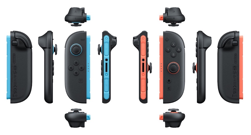 Joy-Con 2 Pair - Light Blue/Light Red - Switch 2