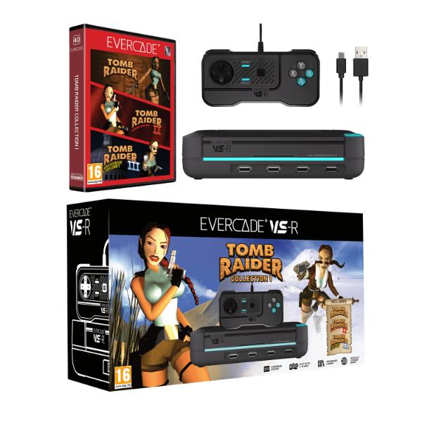 Evercade VS-R inc Tomb Raider