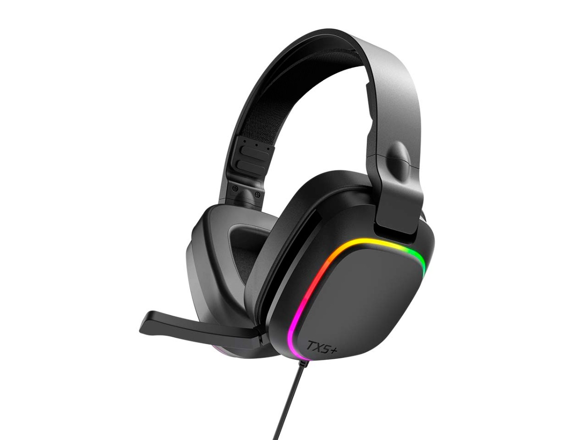 Gioteck TX5+ Gaming Headset Black - PS5