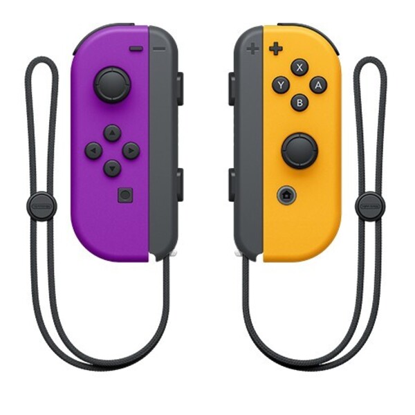 Joy-Con Pair Neon Purple - Neon Orange - Switch
