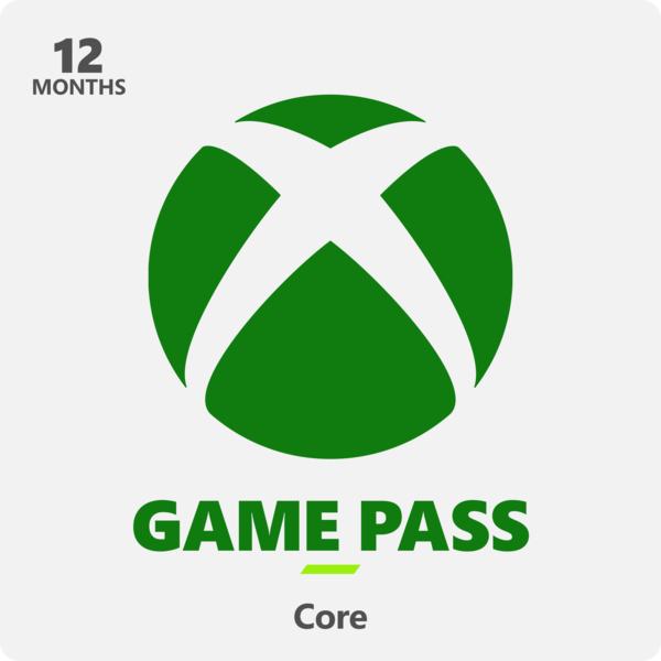 Xbox Game Pass Core  12 Month Membership