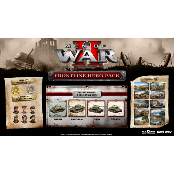 Men of War II  Frontline Hero Pack