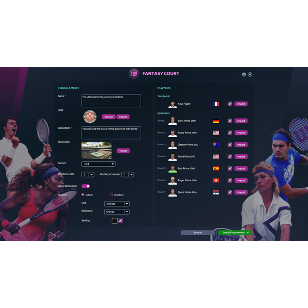 Tennis Manager 2024