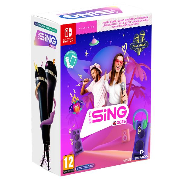 Let's Sing 2025 - 2 Mic Pack