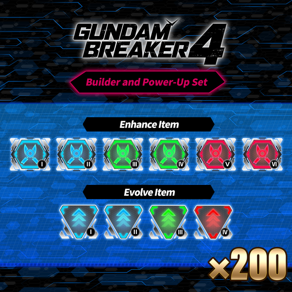 GUNDAM BREAKER 4 - Builder and Power-Up Set