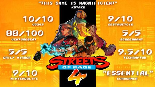 Streets of Rage 4 -Anniversary Edition - Switch