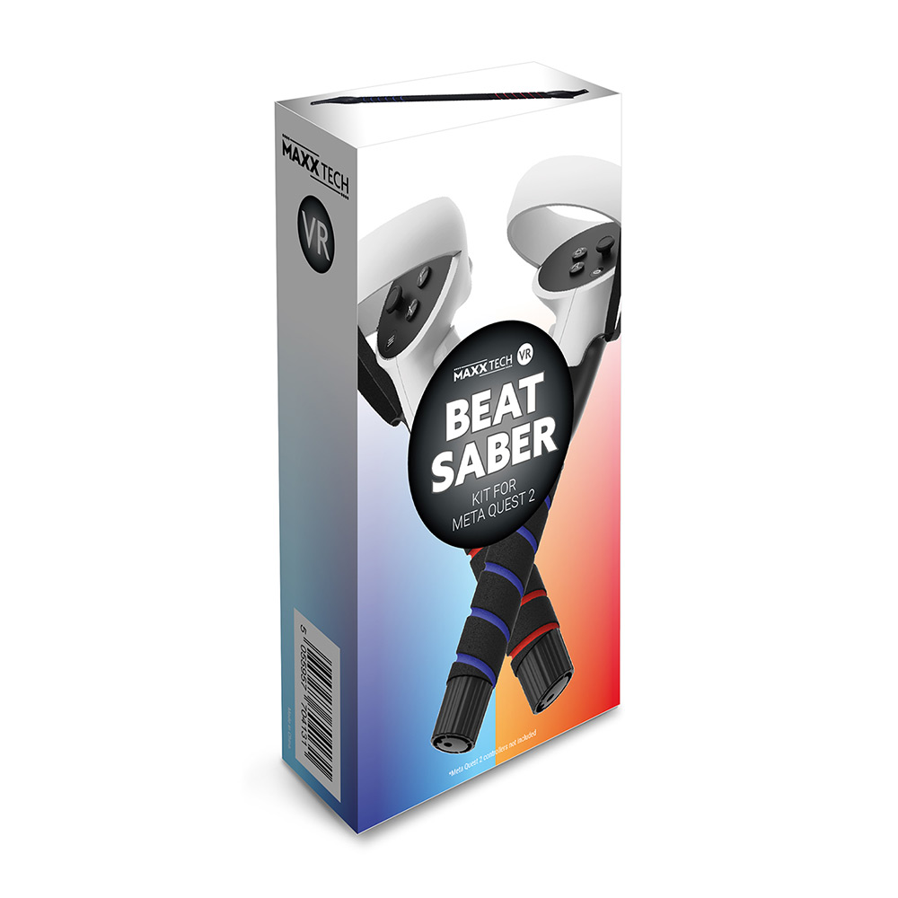 Maxx Tech VR Beat Saber Kit for Meta Quest 2
