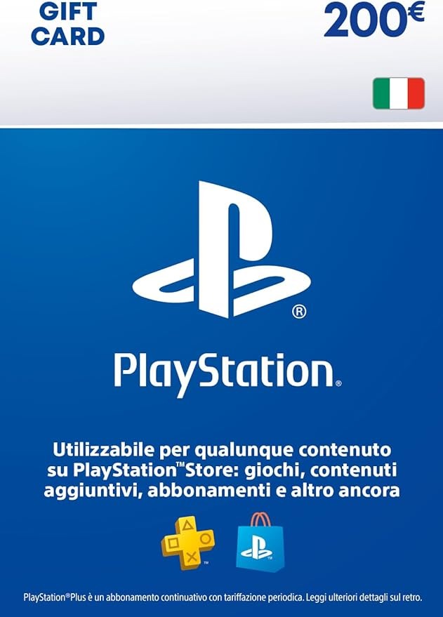PlayStation Store Gift Card 200€ | Ricarica Portafoglio PSN 