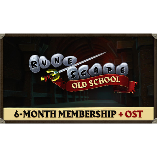 Old School RuneScape 6-Month Membership+OST