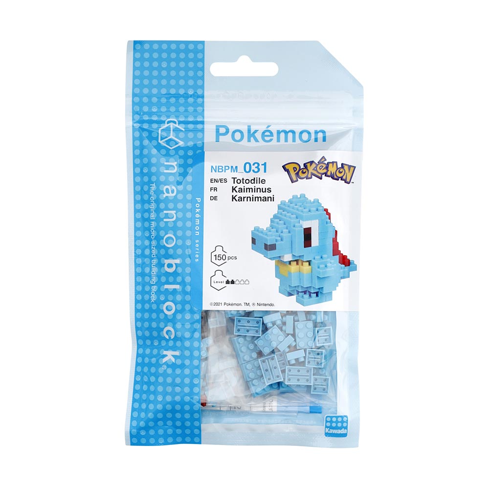 Nanoblock Pokemon - Totodile