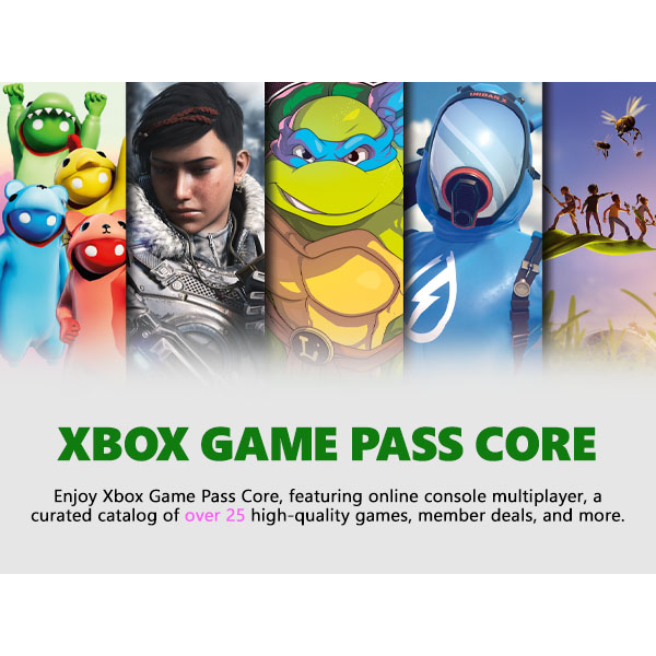 Xbox Game Pass Core 6 Month Membership