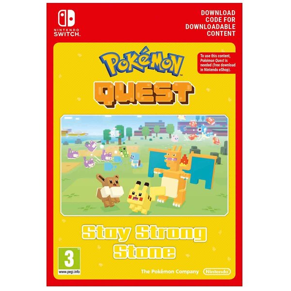 Pokemon QUEST Stay Strong Stone ( Uk - EU)