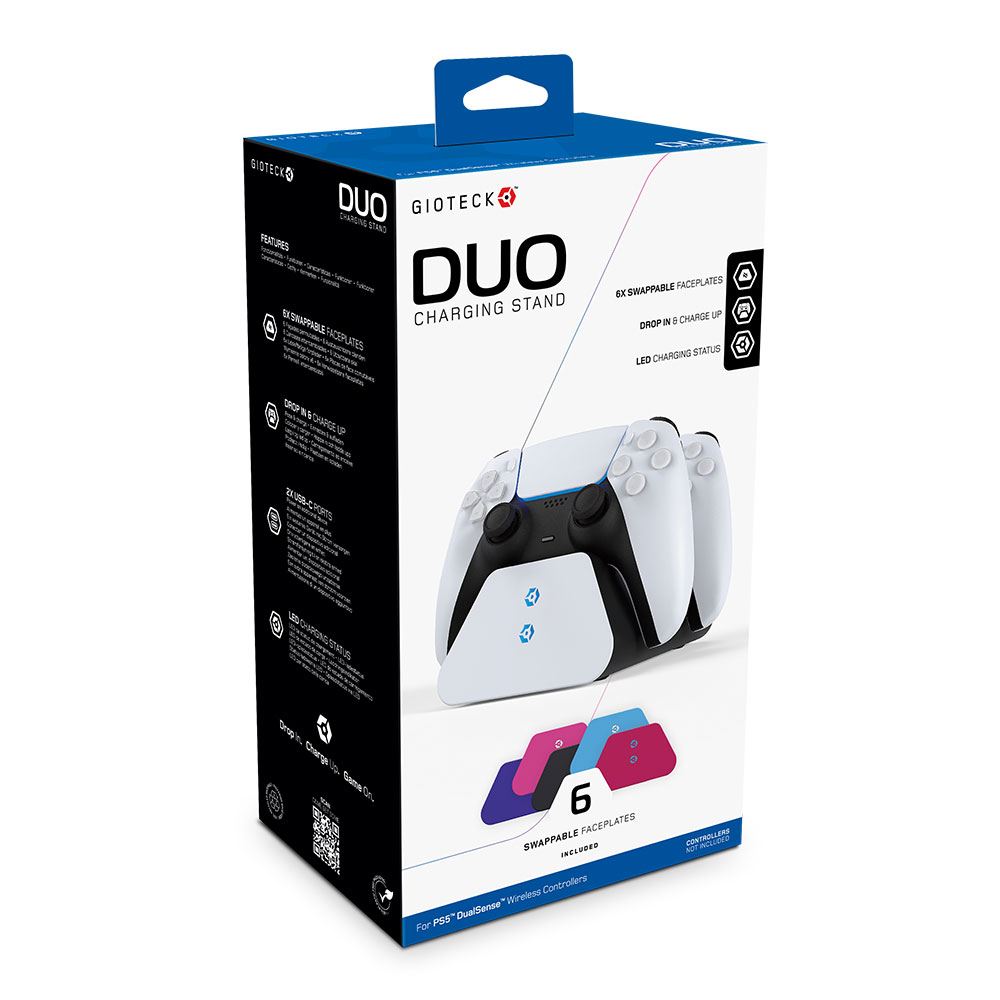 Gioteck Dual Charging Station  - PS5