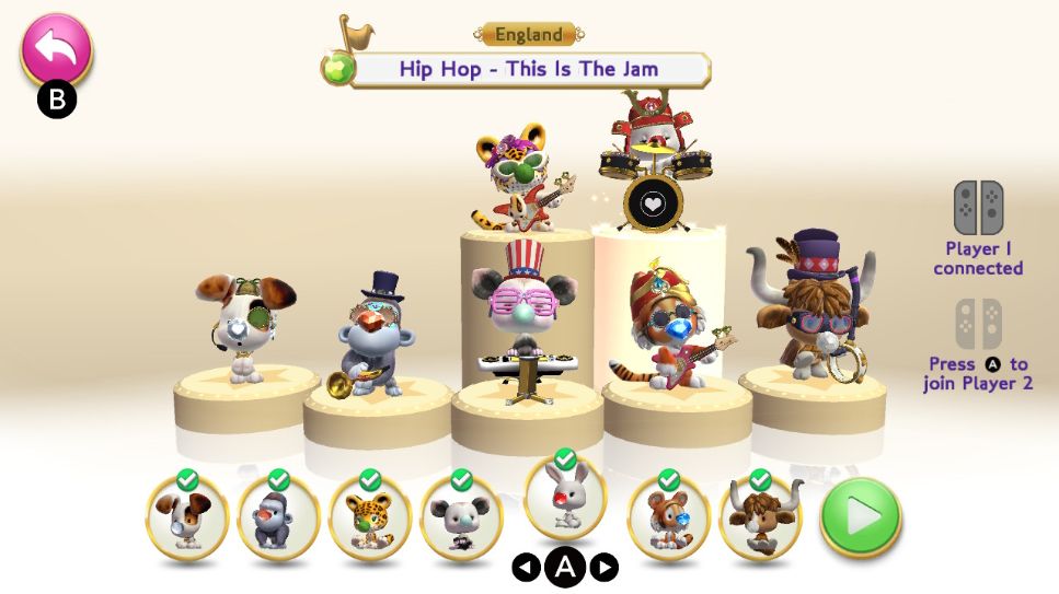 Geminose Animal Popstars - Switch