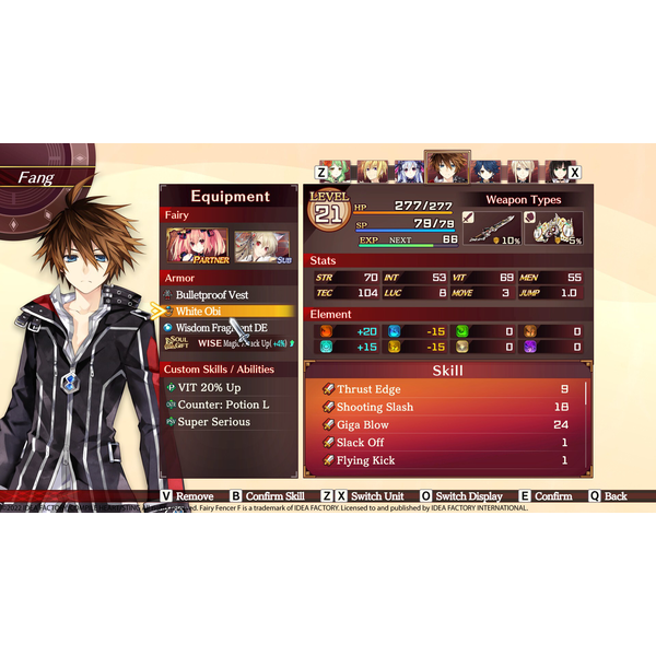 Fairy Fencer F: Refrain Chord