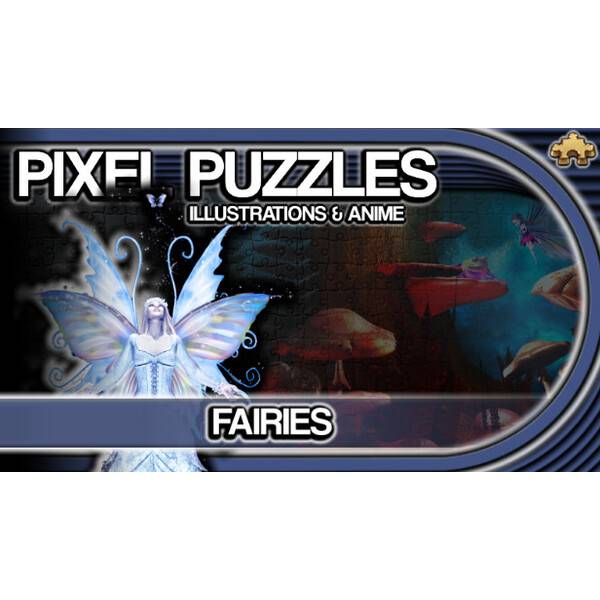 Pixel Puzzles Illustrations & Anime - Jigsaw Pack: Fairies