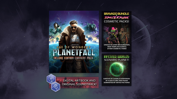Age of Wonders: Planetfall Deluxe Edition Content