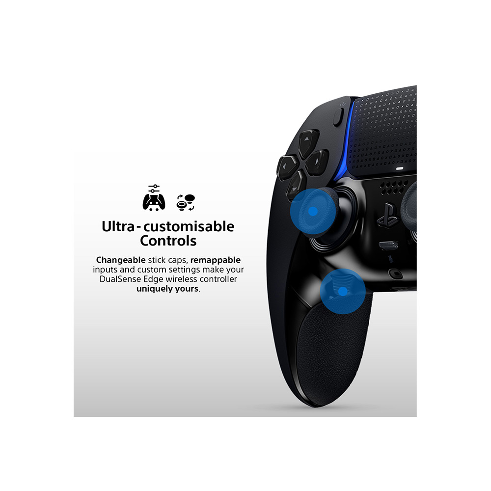 DualSense Edge wireless controller  Midnight Black - PlayStation 5