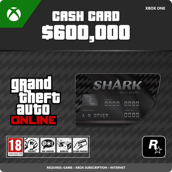 Grand Theft Auto V: Bull Shark Cash Card