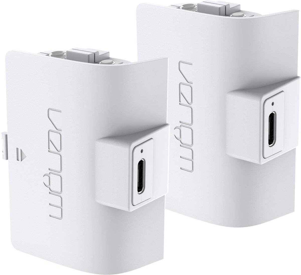 Venom Twin Rechargeable Battery Packs White - XBX