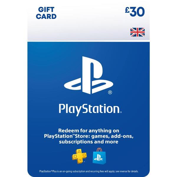 Buy PlayStation Store Gift Card 30 PS5 PS4 PSN UK Account PSN