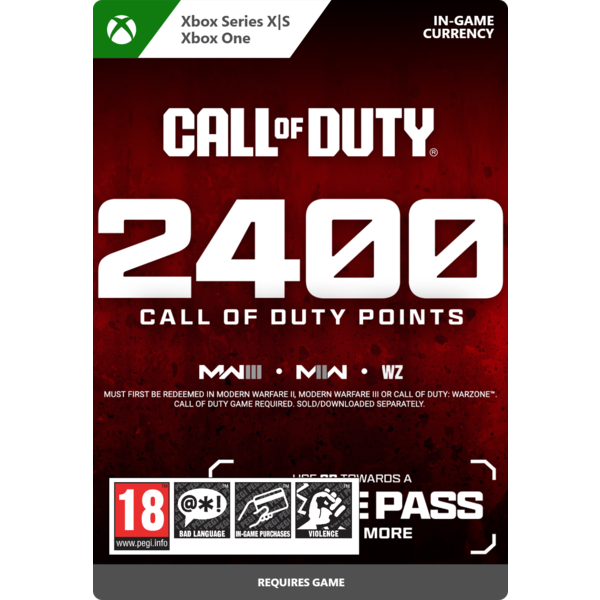 Call Of Duty: Modern Warfare 2,400 Points - Xbox One (digital) : Target