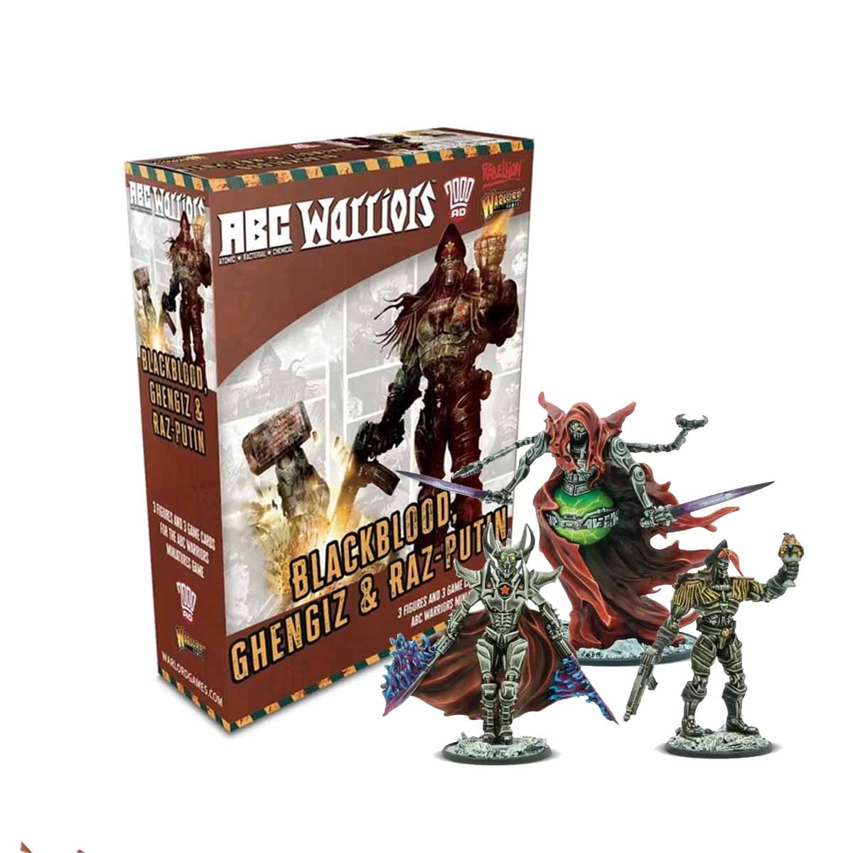ABC Warriors: Blackblood, Ghengiz & Raz-Putin 
