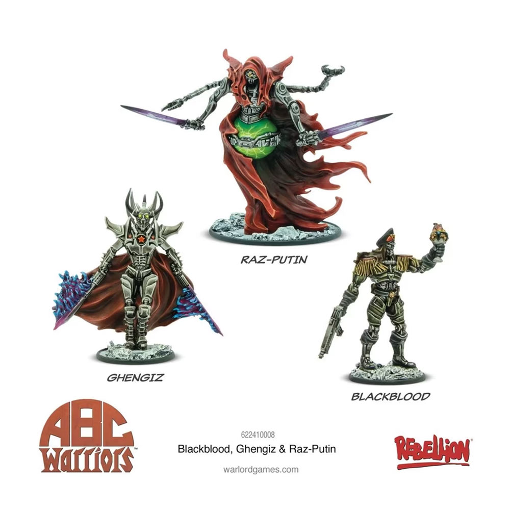 ABC Warriors: Blackblood, Ghengiz & Raz-Putin 