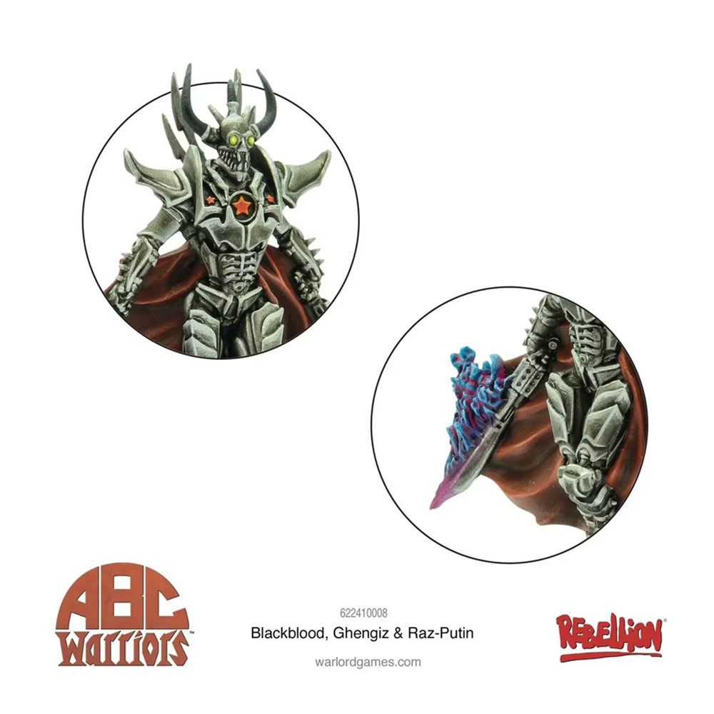 ABC Warriors: Blackblood, Ghengiz & Raz-Putin 
