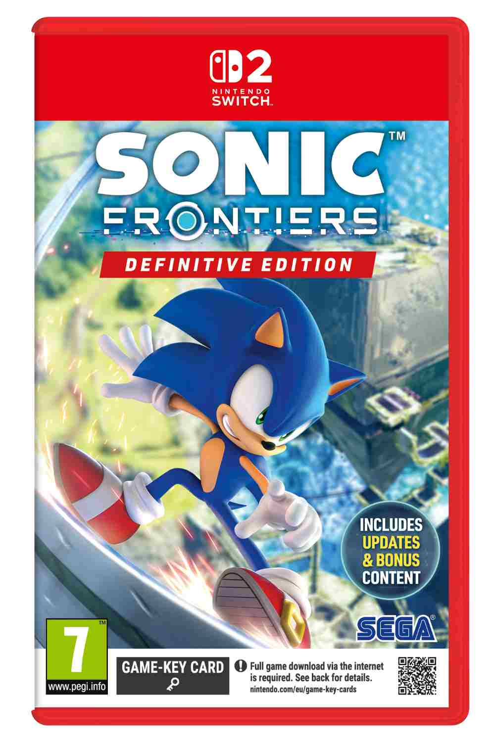 Sonic Frontiers Definitive Edition- Switch 2