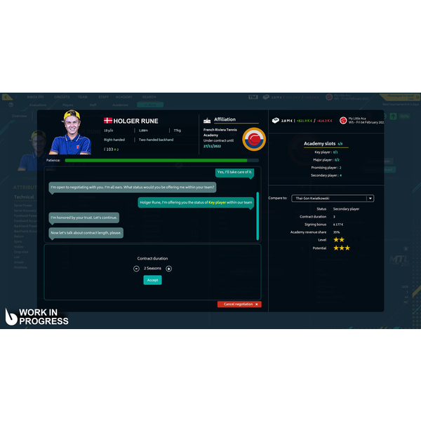 Tennis Manager 2022 PC Download