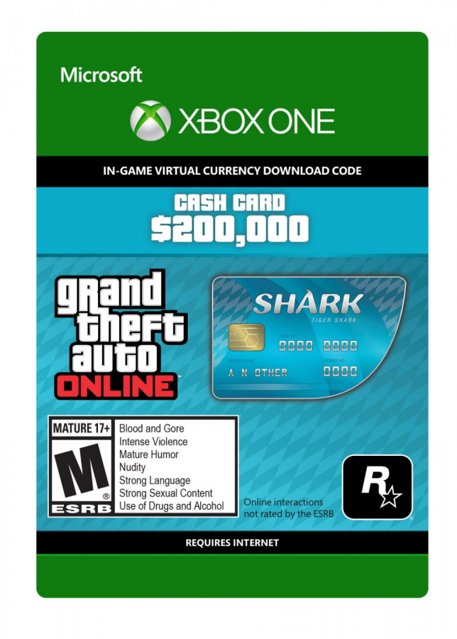 Grand Theft Auto V: Tiger Shark Cash Card