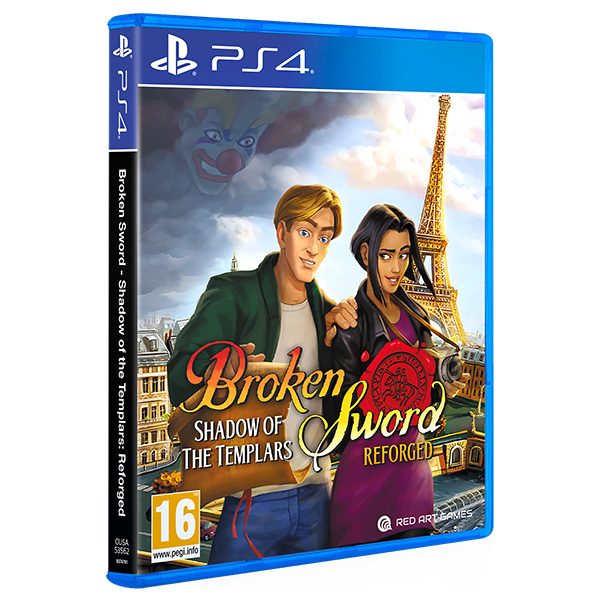 Broken Sword - Shadow of the Templars: Reforged - Play Station 4