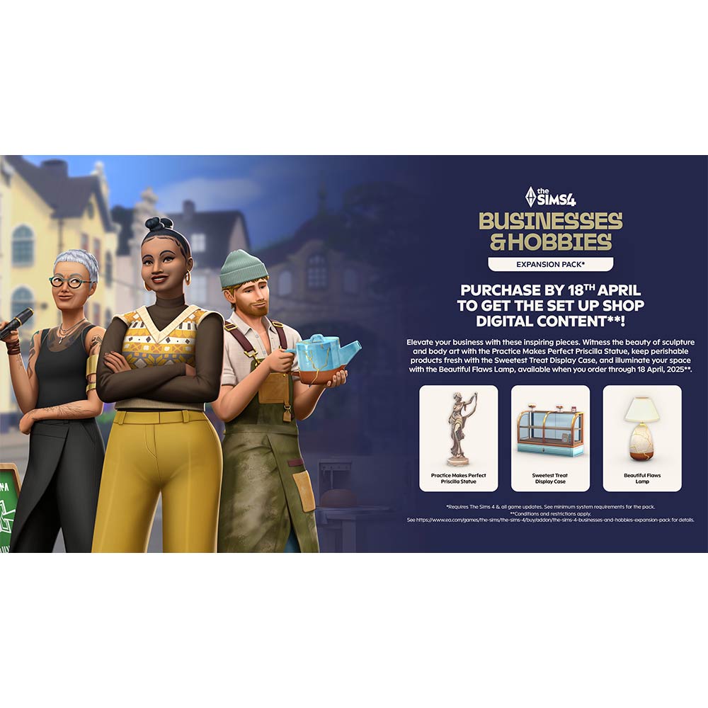 The Sims 4 Businesses & Hobbies Expansion Pack - PC